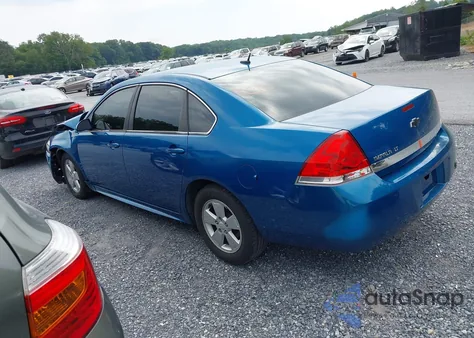2010 Chevrolet Impala Lt from USA, damaged, VIN 2G1WB5EK3A1136049